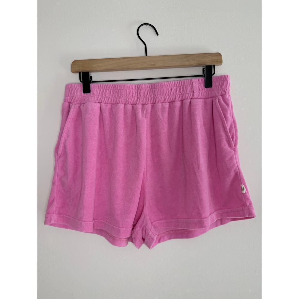 Anthropologie Araminta James Swim Womens Pink Terry Shirt Set Coverup Large - Picture 11 of 15